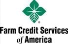 A logo of the palm credit services of america.